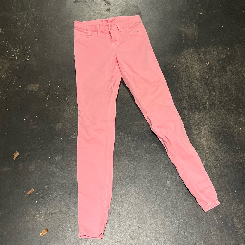 J brand pink pants